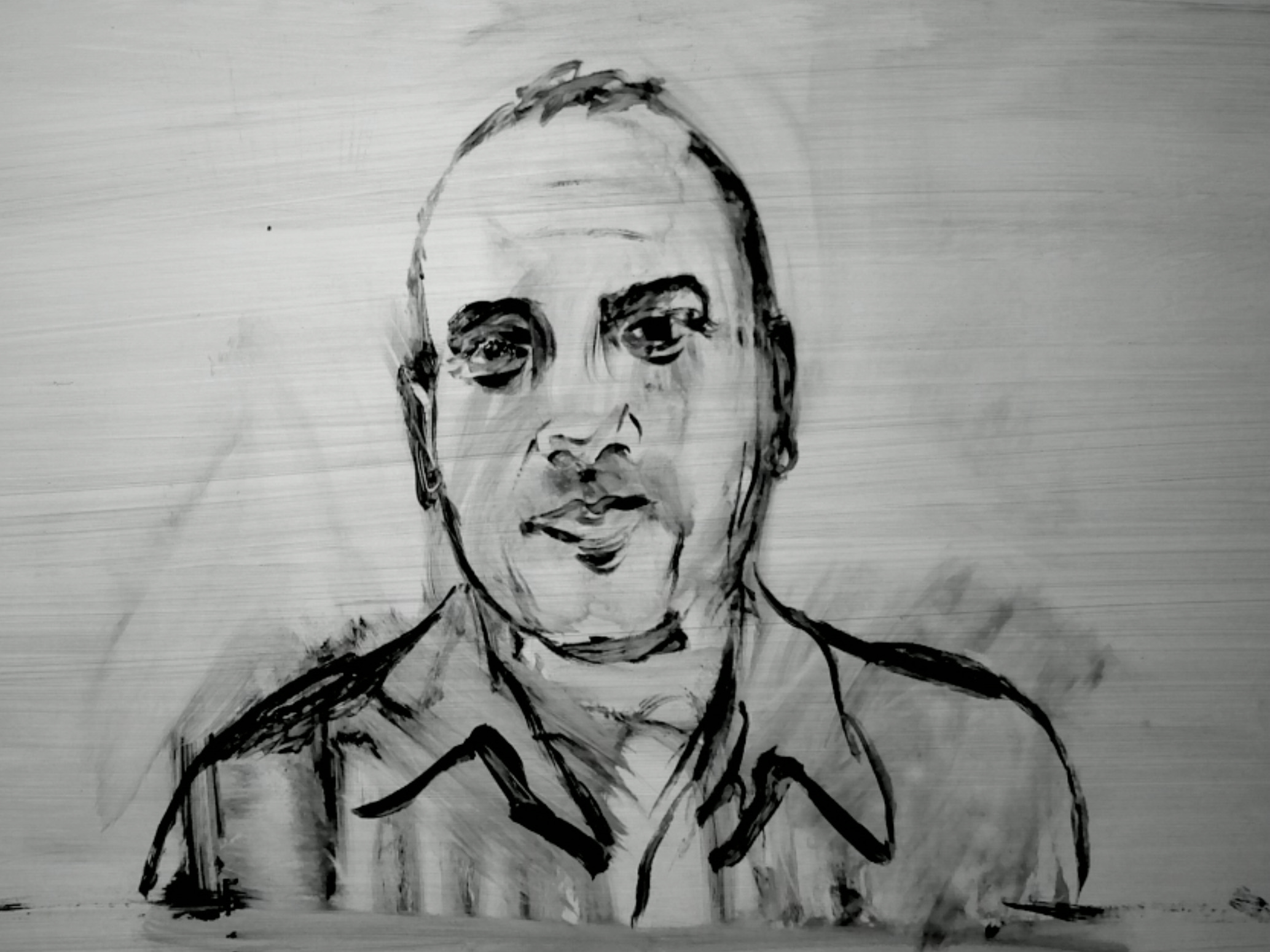 Animation still of Akil Aljaysh from Paper Pianos, by Kevork Mourad.